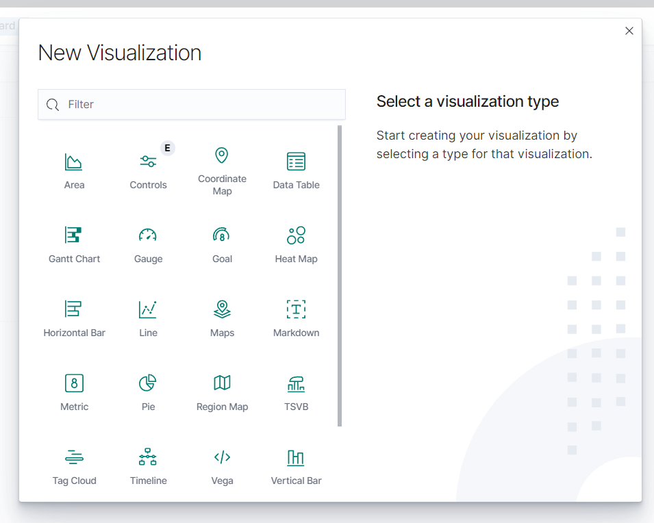 Choose visualization